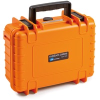 B&W 1000/O/RPD Boîte à outils Orange Polypropylène (PP), Valise Orange, Orange, Polypropylène (PP), Résistant à la poussière, Résistant à l’eau, 248,92 x 175,26 x 93,98 mm, 269,2 mm, 215,9 mm