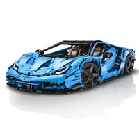 CaDA Master - 770-4 Super Car, Jouets de construction C61041W, Échelle 1:8