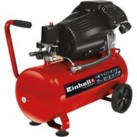 Einhell TC-AC 420/50/10 V compresseur pneumatique 2200 W 420 l/min Secteur Rouge/Noir, 420 l/min, 10 bar, 2200 W, 41,8 kg