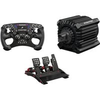 Fanatec ClubSport DD+ + Volant Formula V2.5 + Pédales V3 Bundle Noir, Base, volant et pédales, PC, compatible PS5, compatible PS4