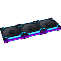Lian Li UNI FAN SL FLEX 120 (pack de 3) ventilateurs de boîtier RGB  Noir, 3 pièces, 120 x 124.5 x 28 mm, PWM
