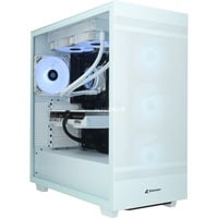 ALTERNATE Gamer Starter White i5-5070, PC gaming Blanc, Core i5-14600K | RTX 5070 | 32 Go | 1 To SSD