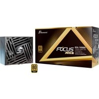 Seasonic FOCUS GX-1000-V4 ATX3.1 alimentation  modulaire 1000 watt Noir, 1x 12VHPWR, 3x PCIe
