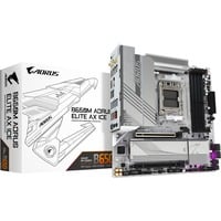 GIGABYTE B650M A ELITE AX ICE carte mère socket AM5 Argent, RAID, 2.5 Gb-LAN, WLAN, BT, Sound, µATX