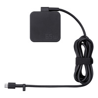 ASUS AC65-00 65W USB-C Adapter, Chargeur Noir, Technologie PD 3.0