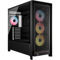 Corsair FRAME 5000D RS ARGB boîtier midi tower Noir | 4x USB-A | 1x USB-C | RGB | Verre Trempé