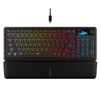 Corsair RGB clavier gaming mécanique Noir, Layout US (QWERTY), Corsair MLX Plasma, 96%
