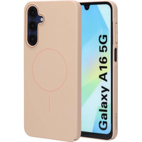 Mobiparts Samsung Galaxy A16 - Slim Line MagSafe Case, Housse smartphone Beige