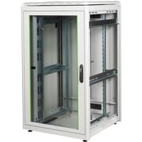 Digitus Armoire réseau Unique 800 x 800 26U, Armoire informatique Gris clair