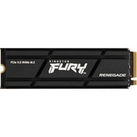 Kingston FURY Renegade avec dissipateur thermique 2 To SSD Noir, SFYRDK/2000G, M.2 2280, PCIe 4.0 NVMe