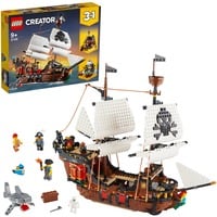 LEGO Creator 3-en-1 - Le bateau pirate, Jouets de construction 31109