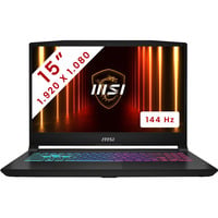MSI Katana 15 HX (B14WGK-848BE) 15.6" PC portable gaming  Noir | Core i7-14650HX | RTX 5070 | 16 Go | 1 To SSD | 144 Hz