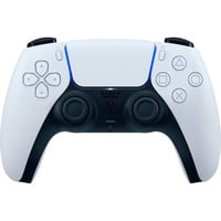 Sony Manette sans fil DualSense, Manette de jeu Blanc, Manette de jeu, Android, MAC, PC, PlayStation 5, iOS, Touche Retour, Touche d’effacement de la mémoire, Touche Menu, Touche Options, Bouton..., Analogique/Numérique, différent, Sans fil