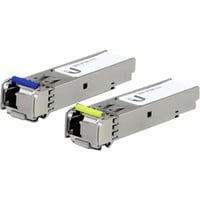 Ubiquiti Module optique monomode bidirectionnel 1 Gbps, Émetteur-récepteur 20 pièces