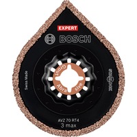 Bosch 2 608 900 042 accessoire d'outil multifonction Plateau de ponçage, Lame de scie Plateau de ponçage, Mortier, Carbone, 87 mm, 70 mm, 10 pièce(s)