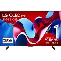 LG OLED42C45LA 42" Ultra HD TV OLED Noir, 4x HDMI, 3x USB-A, Optique, CI, Bluetooth, LAN, WLAN, HDR10