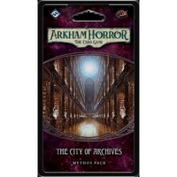 Asmodee Arkham Horror: The City of Archives, Jeu de cartes Anglais, Mythos Pack, Extension, 1 - 2 joueurs, 14 ans et plus