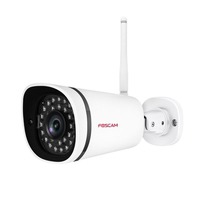 Foscam FI9911W, caméra IP extérieure WiFi 3 MP, Caméra de surveillance Blanc