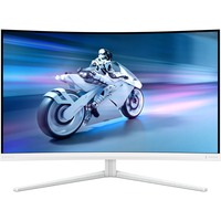 Philips 31.5" Moniteur gaming incurvé Blanc