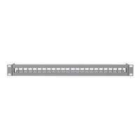 Ubiquiti Blanco Keystone Patch, Panneau de brassage 24 ports