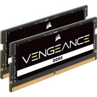 Corsair Vengeance 64 Go DDR5-5600 (2x 32 Go) mémoire PC portable Noir, CMSX64GX5M2A5600C48, SO-DIMM
