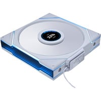 Lian Li UNI FAN TL 140 LCD Wireless ventilateur de boîtier RGB  Blanc, 140 x 140 x 28 mm, PWM, 1x 9 broches USB