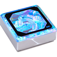 Alphacool Eisblock XPX Aurora Edge, Refroidisseur CPU Chrome, ARGB