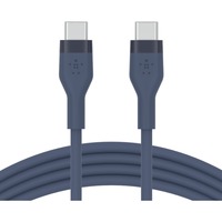 Belkin Câble BOOSTCHARGE Flex USB-C/USB-C Bleu foncé, 1 mètre