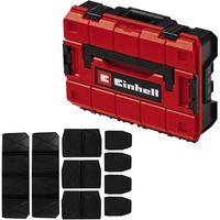 Einhell Einh E-Case S-F incl. diviseurs, Boîte à outils Noir/Rouge