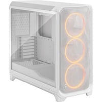 Fractal Design Meshify 3 XL RGB Clear Tint boîtier big tower Blanc | 2x USB-A | 1x USB-C | RGB | Verre Trempé