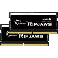 G.Skill Ripjaws 96 Go DDR5-5600 (2x 48 Go) mémoire PC portable Noir, F5-5600S4645A48GX2-RS, SO-DIMM, XMP 3.0