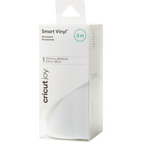 Cricut Joy Smart Vinyl - Permanent - White, Découpe de vinyle Blanc, 3 m