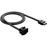 Fractal Design FD-A-USBC-002, Câble USB-C 10Gbps - Modèle E Noir, 1 mètre