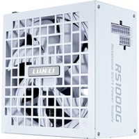 Lian Li Rotational Shift 1000G + Hub alimentation modulaire 1000 watt Blanc, 1x 12V-2x6, 4x PCIe, Hub 4x connecteurs USB