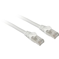 Sharkoon Câble réseau RJ-45 S/FTP Cat.7a Blanc, 3 mètres, câble brut