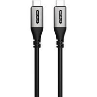 Sitecom USB-C to USB-C 240 Watt Power, Câble Noir, USB4, 80 Gbps, 8K@60Hz, 2 mètres