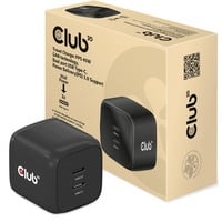 Club 3D 45W GaN PPS Travel Charger, Chargeur Noir