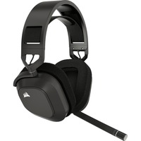 Corsair HS80 MAX Wireless, Casque gaming Gris, 2,4 GHz | Bluetooth | RGB | Pc | Mac | PS5 | PS4 | mobile