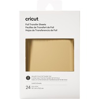 Cricut Foil Transfer Sheets - Gold, Films Or, 24 pièces