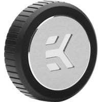 EKWB EK-Quantum Torque Plug w/Badge - Black, Vis Noir/Argent