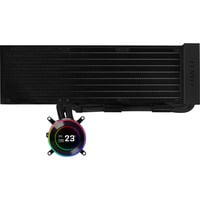 Lian Li Hydroshift II LCD-C 360 sans ventilateur, Watercooling Noir