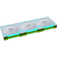 Lian Li UNI FAN SL FLEX 120 (pack de 3) ventilateurs de boîtier RGB  Blanc, 3 pièces, 120 x 124.5 x 28 mm, PWM
