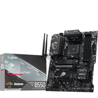 MSI B550 GAMING WIFI6E carte mère socket AM4 Noir/Argent