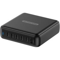 Sitecom 200W GaN Power Delivery Desk Charger, Chargeur Noir