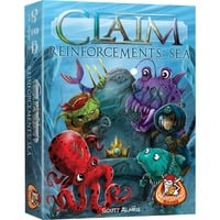 White Goblin Games Claim Reinforcements: Sea, Jeu de cartes Néerlandais, Extension, 2 joueurs, 25 minutes, 10 ans et plus