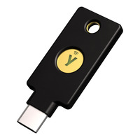 Yubico YubiKey 5C NFC, Clé de sécurité Noir, USB-C 2.0, NFC