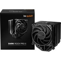 be quiet! Dark Rock Pro 5 Refroidisseur CPU Noir, Connecteur de ventilateur PWM à 4 broches