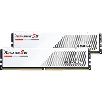 G.Skill Ripjaws S5 module de mémoire 32 Go 2 x 16 Go DDR5 5600 MHz, Mémoire vive Blanc, 32 Go, 2 x 16 Go, DDR5, 5600 MHz, 288-pin DIMM, Blanc