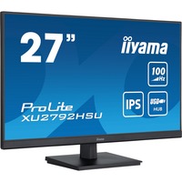 iiyama ProLite XU2792HSU-B6 27" Moniteur  Noir (Mat), HDMI, DisplayPort, 4x USB-A, USB-B