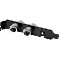 EKWB EK-Loop PCI Bracket Pass-Through, Connecteur Noir